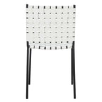 Chaises de salle à manger en cuir tressé, ensemble de 2 – 43,2 cm L x 52,1 cm P x 85,9 cm H