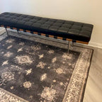 Banc rembourré