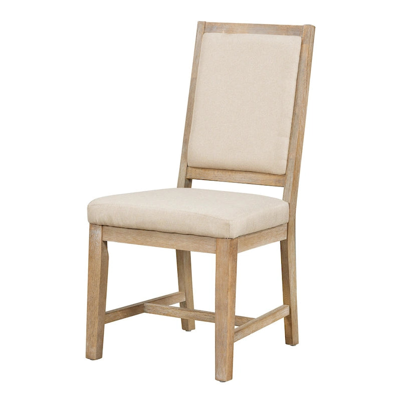 Curved 4 Piece Kitchen Chair Dining Chair Set with Upholstered, Solid Wood Legs for Dining Room Kitchen Living Room Bedroom
