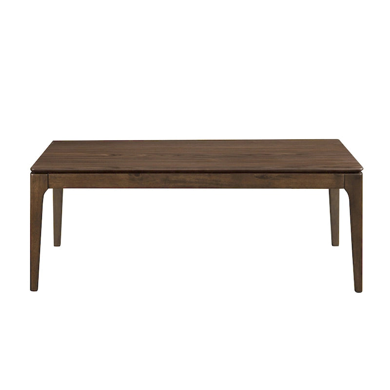 Table basse en bois avec plateau plaqué