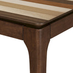 Table basse en bois avec plateau plaqué