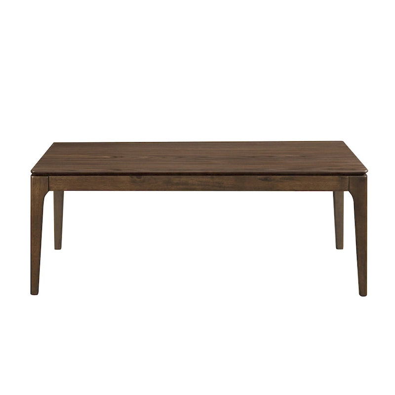 Table basse en bois avec plateau plaqué