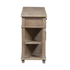 Console en pin rustique avec rangement