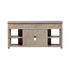 Console en pin rustique avec rangement