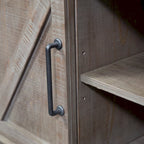 Console en pin rustique avec rangement