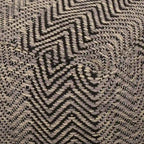 Pouf cube en coton fait main