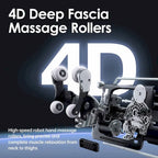Fauteuil de massage 4D avec soin IA, commande vocale, chargement sans fil et rail SL
