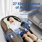 Fauteuil de massage 4D avec soin IA, commande vocale, chargement sans fil et rail SL