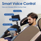 Fauteuil de massage 4D avec soin IA, commande vocale, chargement sans fil et rail SL
