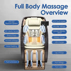 Fauteuil de massage 4D avec soin IA, commande vocale, chargement sans fil et rail SL