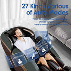 Fauteuil de massage 4D avec soin IA, commande vocale, chargement sans fil et rail SL