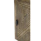 Buffet en bois massif de style Mid-Century Modern