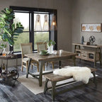 Chaise de salle à manger rembourrée, lot de 2