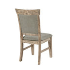 Chaise de salle à manger rembourrée, lot de 2
