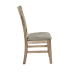 Chaise de salle à manger rembourrée, lot de 2