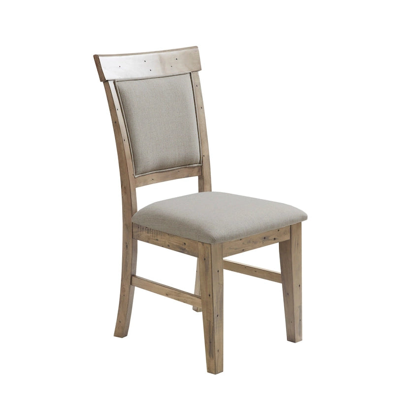 Chaise de salle à manger rembourrée, lot de 2