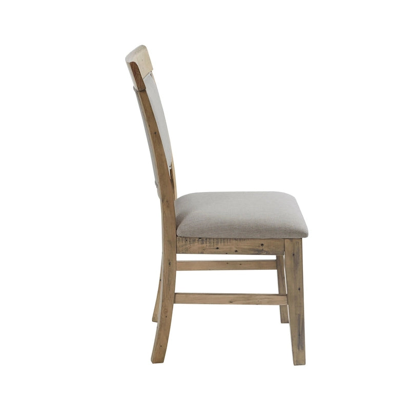 Chaise de salle à manger rembourrée, lot de 2