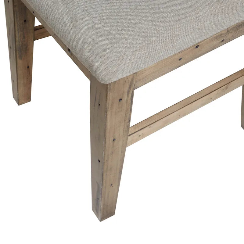 Chaise de salle à manger rembourrée, lot de 2