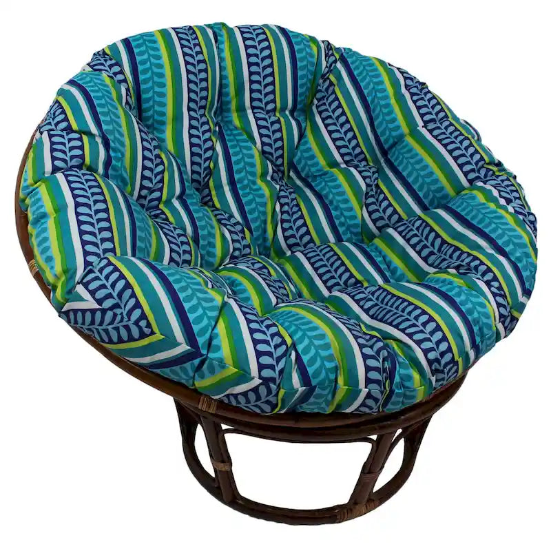 Coussin de chaise Papasan d'intérieur/extérieur de 48 pouces