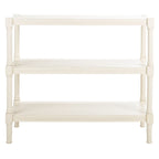 SAFAVIEH Olevia Console 3 étagères - 33,8 L x 13,8 P x 29,5 H - 34Lx14Px30H