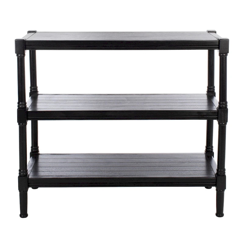 SAFAVIEH Olevia Console 3 étagères - 33,8 L x 13,8 P x 29,5 H - 34Lx14Px30H