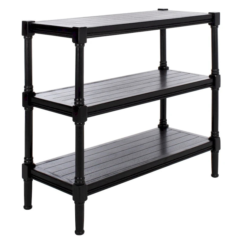 SAFAVIEH Olevia Console 3 étagères - 33,8 L x 13,8 P x 29,5 H - 34Lx14Px30H