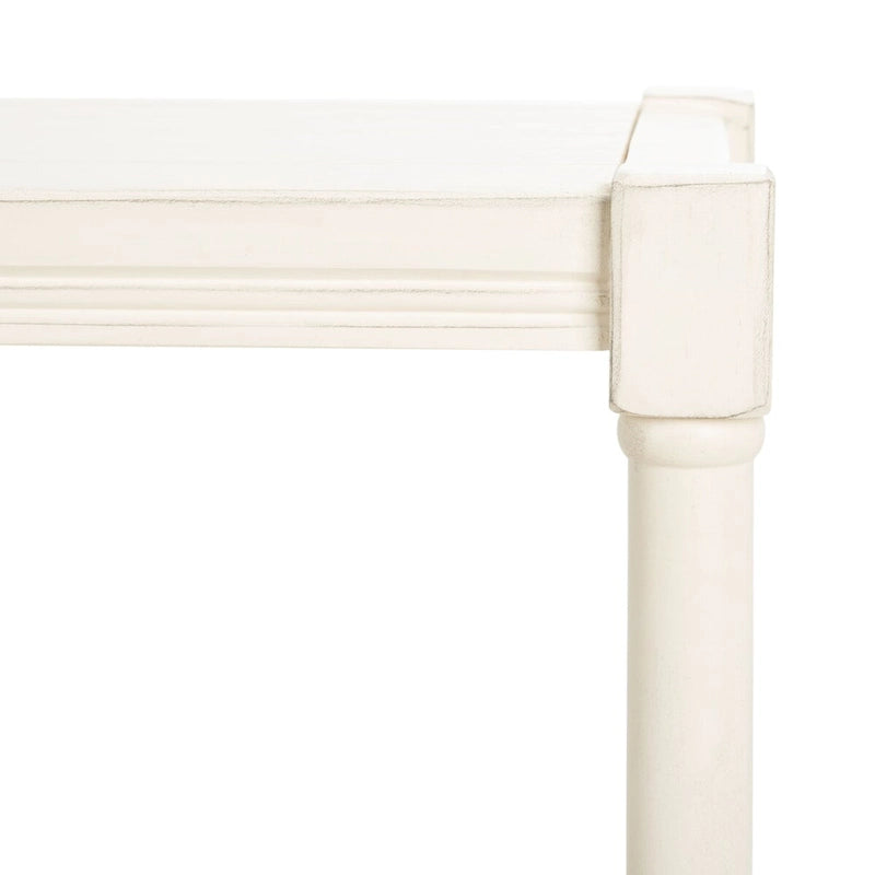 SAFAVIEH Olevia Console 3 étagères - 33,8 L x 13,8 P x 29,5 H - 34Lx14Px30H