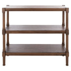 SAFAVIEH Olevia Console 3 étagères - 33,8 L x 13,8 P x 29,5 H - 34Lx14Px30H