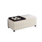 Banc Ottoman de Rangement Rembourré