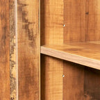 Buffet en bois avec 3 portes et 2 tiroirs