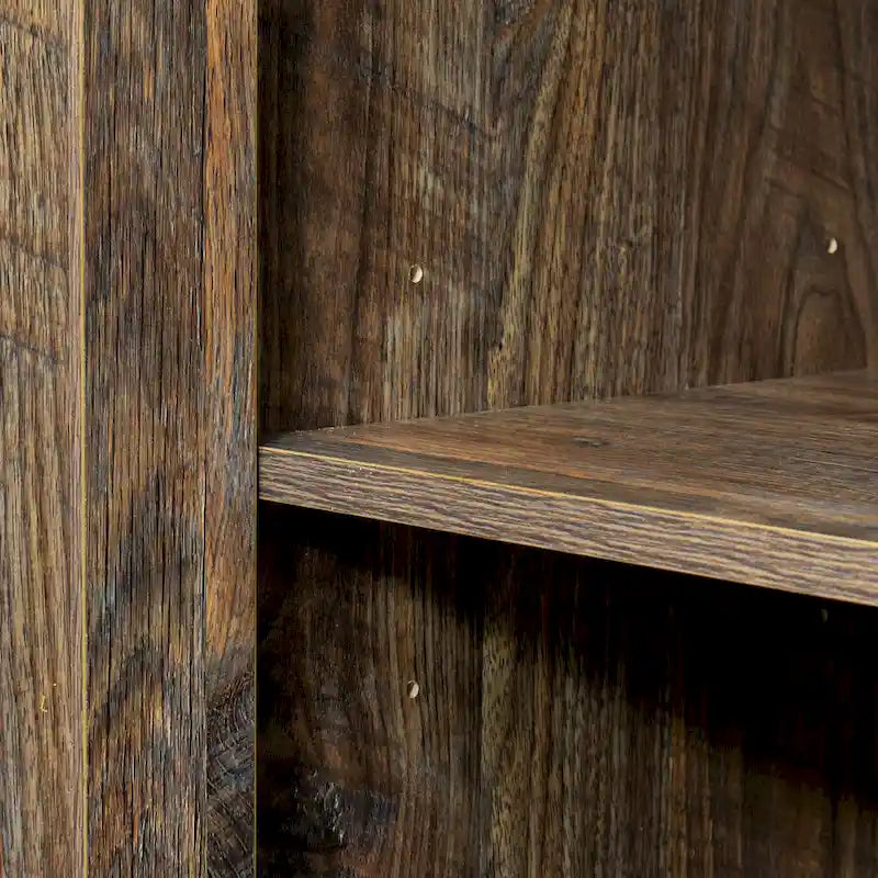 Buffet en bois avec 3 portes et 2 tiroirs