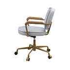 Fauteuil de bureau en similicuir avec siège réglable