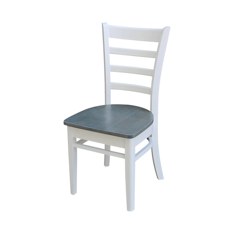 Ensemble table de salle à manger ronde à pied central avec 2 chaises