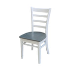 Ensemble table de salle à manger ronde à pied central avec 2 chaises