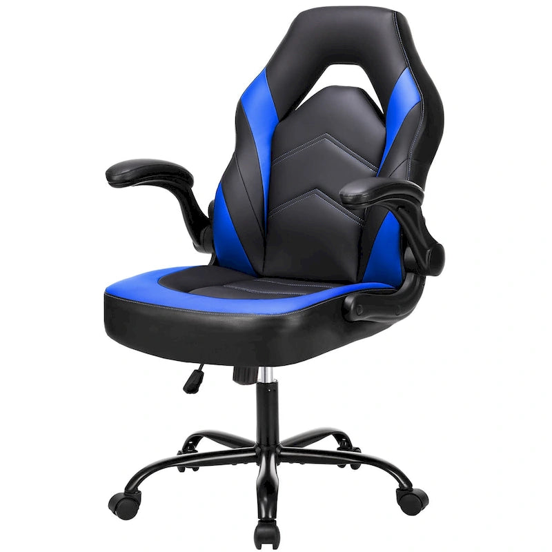 Chaise de jeu ergonomique avec support lombaire et accoudoirs relevables