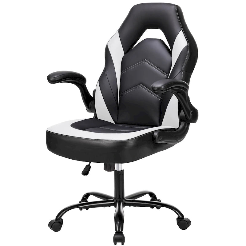 Chaise de jeu ergonomique avec support lombaire et accoudoirs relevables
