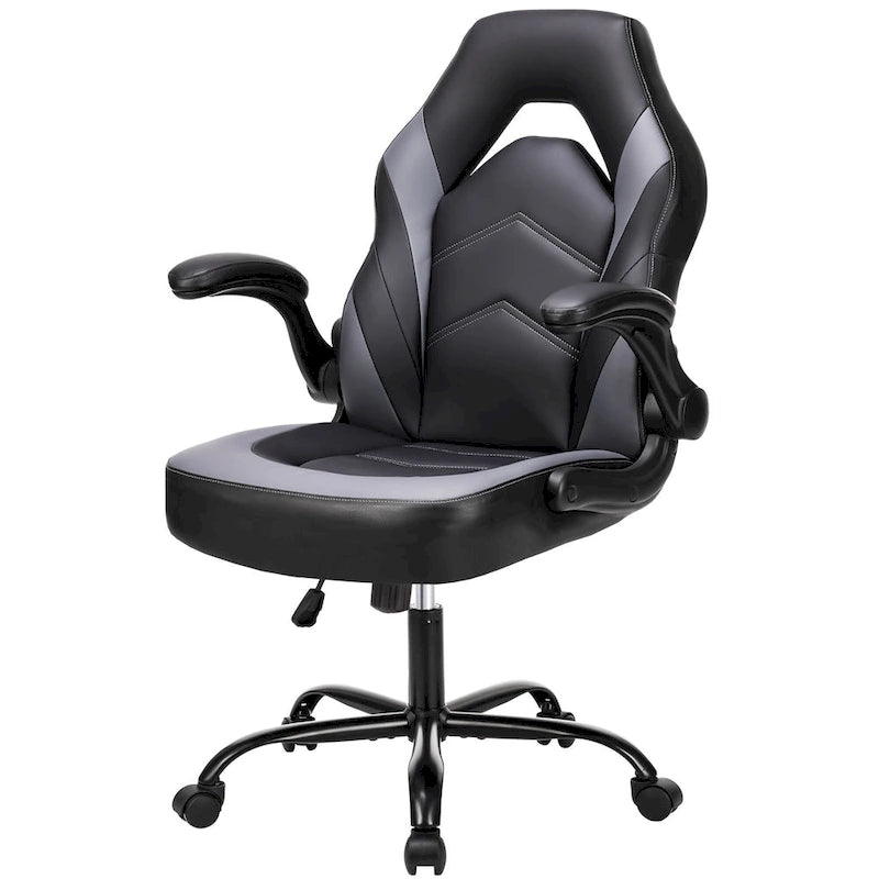 Chaise de jeu ergonomique avec support lombaire et accoudoirs relevables