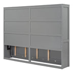 Lit escamotable mural avec armoire — Grand lit et très grand lit