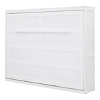 Lit escamotable mural avec armoire — Grand lit et très grand lit