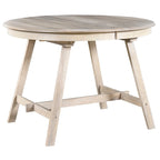 Table de salle à manger ronde extensible