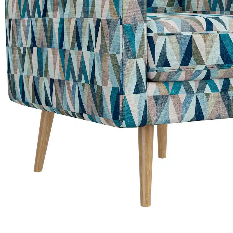 Fauteuil d'appoint petit espace style Mid-Century Modern