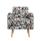 Fauteuil d'appoint petit espace style Mid-Century Modern