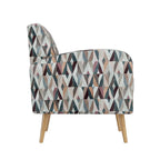 Fauteuil d'appoint petit espace style Mid-Century Modern