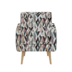 Fauteuil d'appoint petit espace style Mid-Century Modern