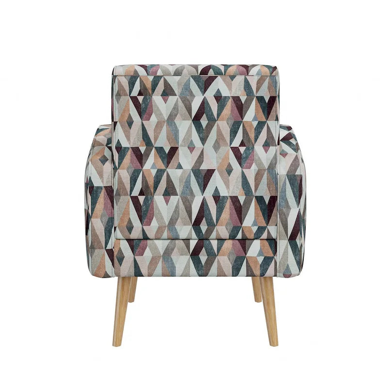 Fauteuil d'appoint petit espace style Mid-Century Modern