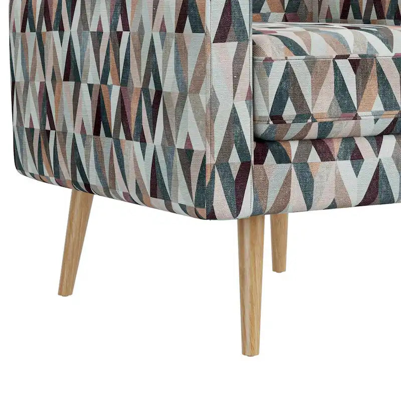 Fauteuil d'appoint petit espace style Mid-Century Modern