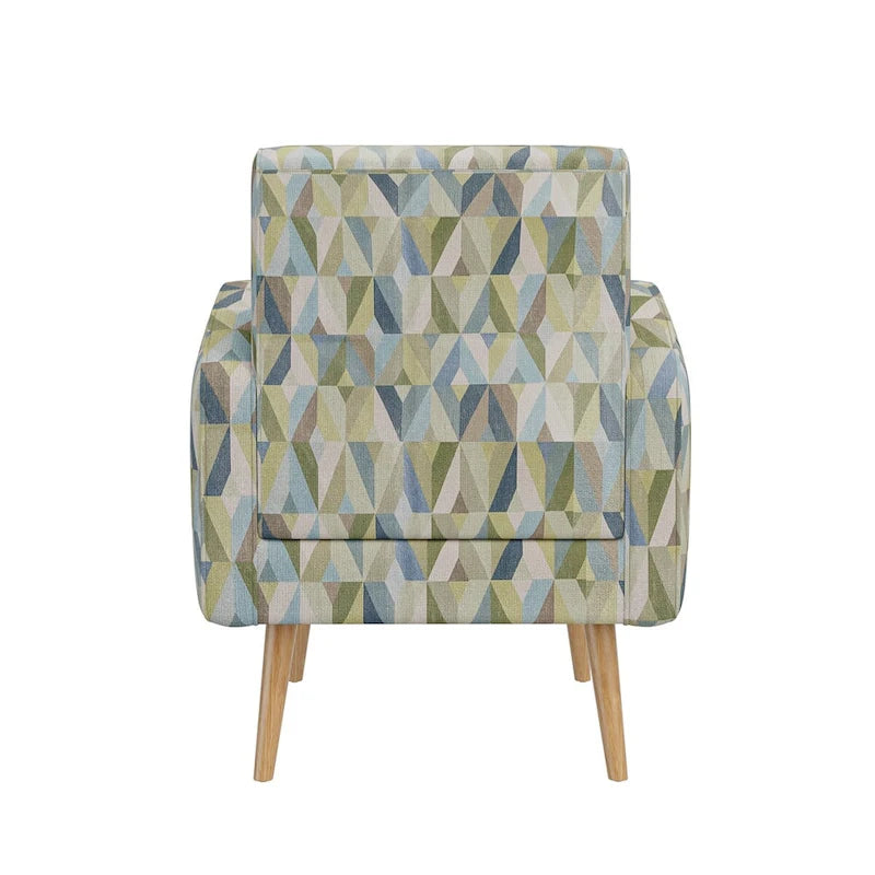 Fauteuil d'appoint petit espace style Mid-Century Modern
