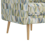 Fauteuil d'appoint petit espace style Mid-Century Modern